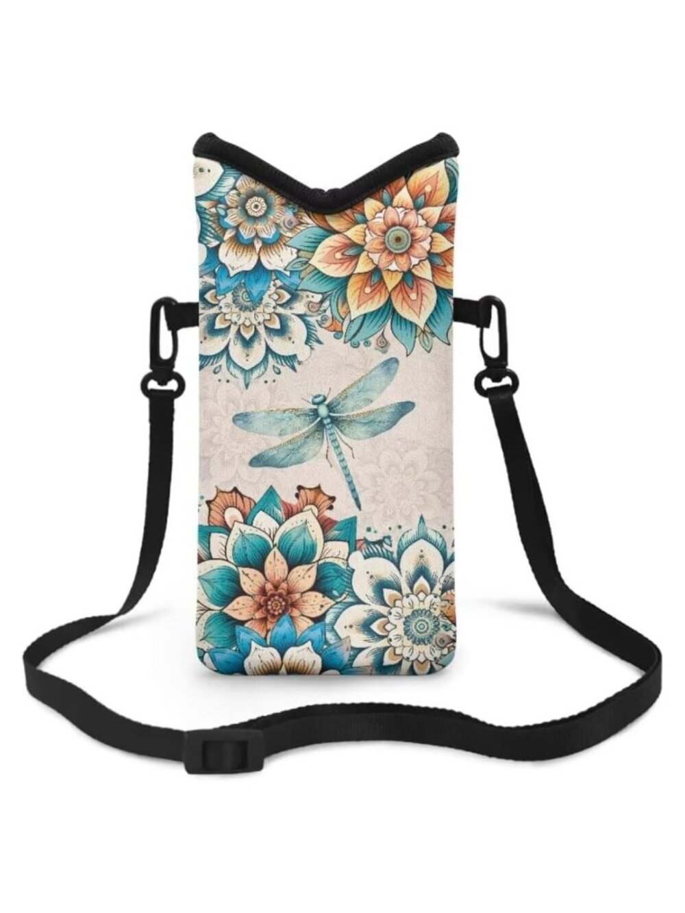 Waterproof Crossbody Phone Sleeve for Women | Adjustable Strap | Neoprene